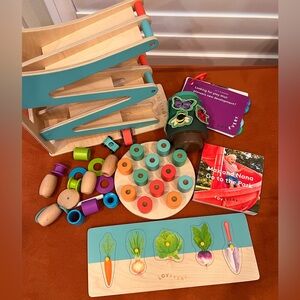 Partial set of The Lovevery The Pioneer Play kit. (16, 17, 18 months)